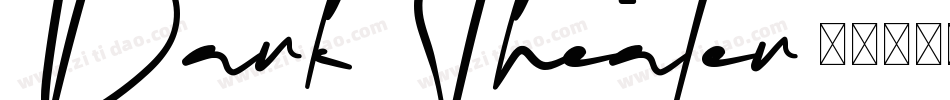 Dark Theater字体转换